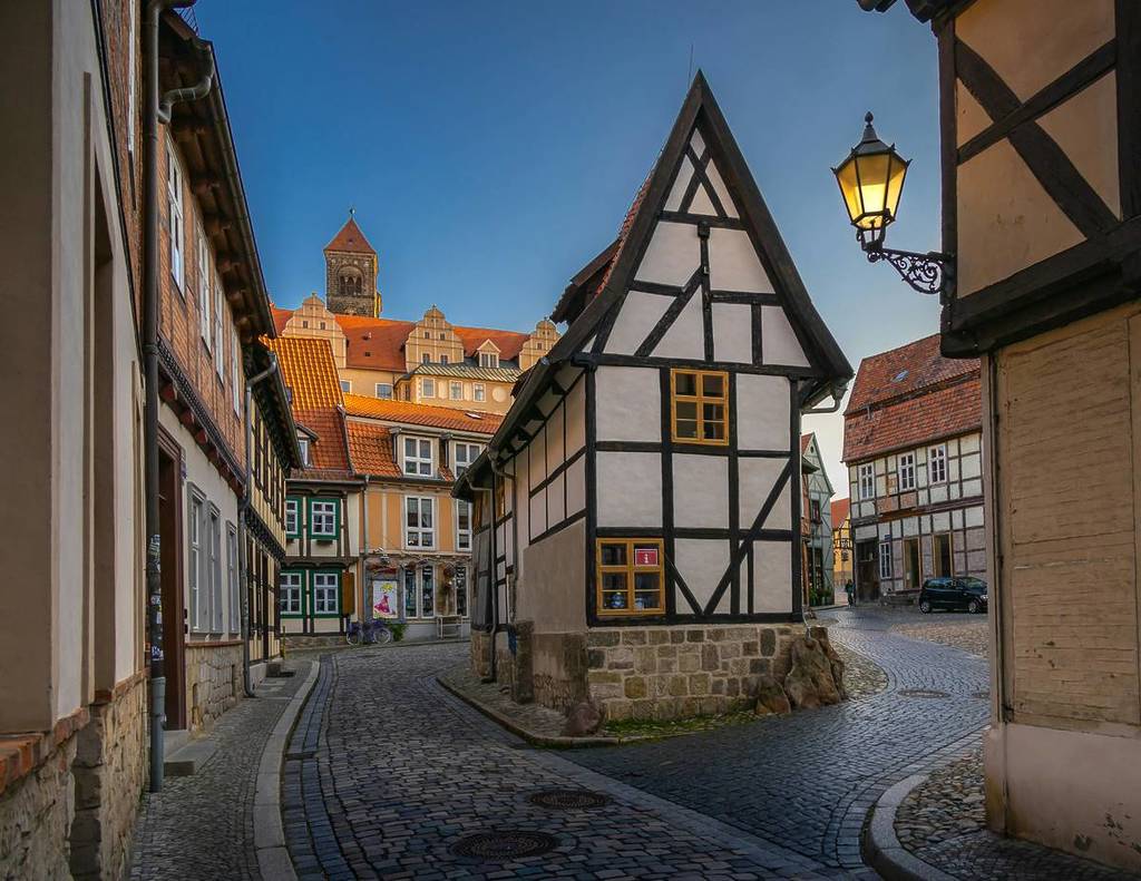 Casas con entramado de madera en Quedlinburg