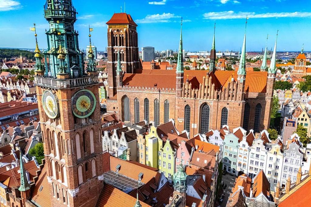 The Old Town of Gdańsk is beautiful!