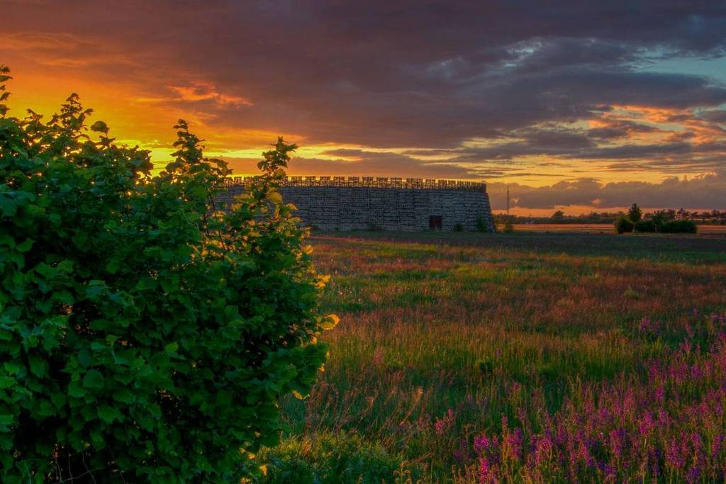 The Slavic Fortress Raddusch stands in the middle of the UNESCO-protected Spreewald.