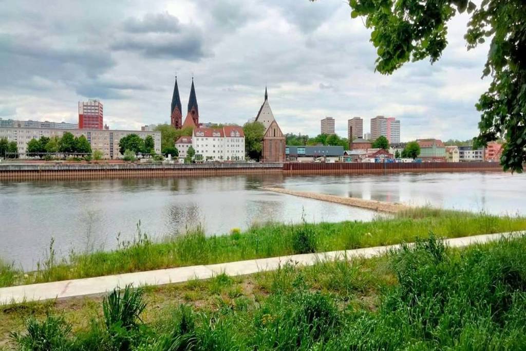 About an hour from Berlin, you’ll reach a cross-border twin city that takes you from Germany to Poland in just 10 minutes via three bridges