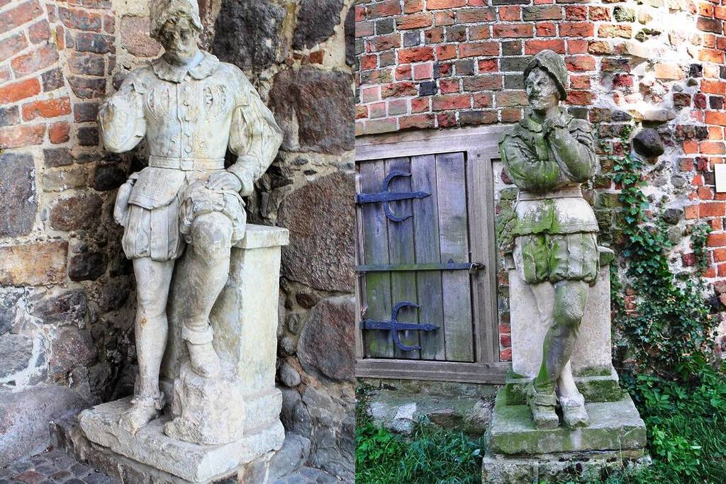 Statues at the Ziesar Bishop’s Residence