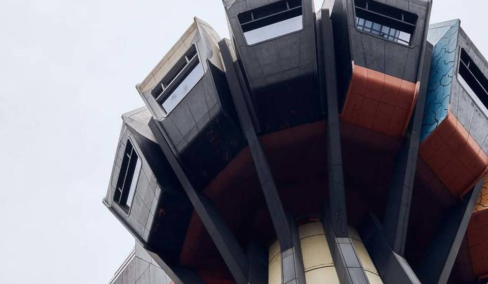 About 25 minutes from Alexanderplatz, standing 47 meters tall, is a Berlin pop-architecture icon that will soon house three office floors and a dining level