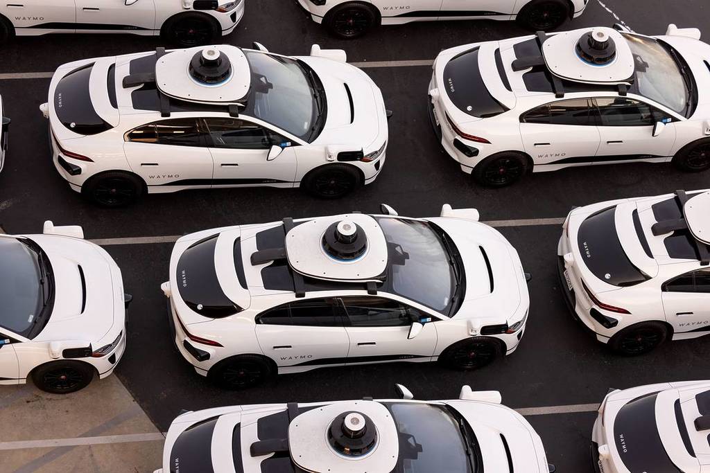 Waymo’s fleet of self-driving cars