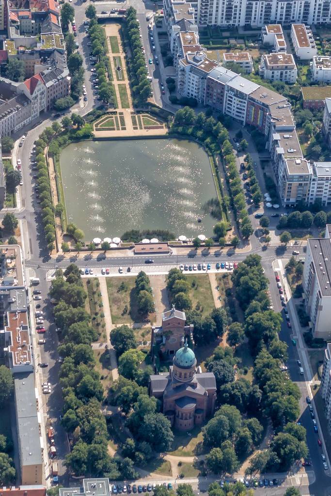 L'Engelbecken visto dall'alto 