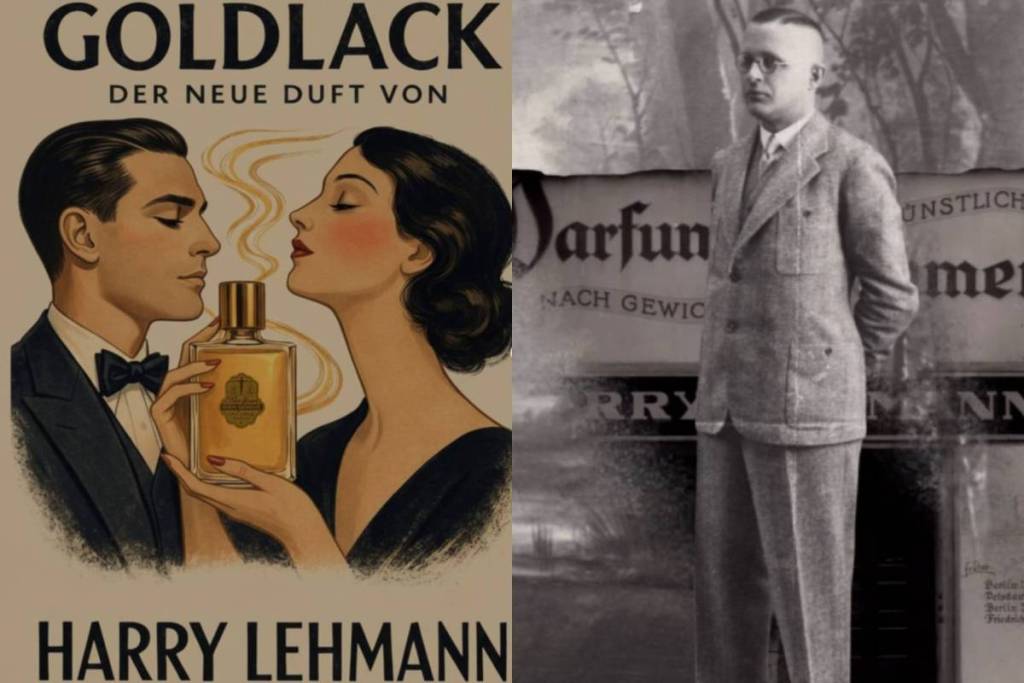 Harry Lehmann e un manifesto delle sue creazioni più famose