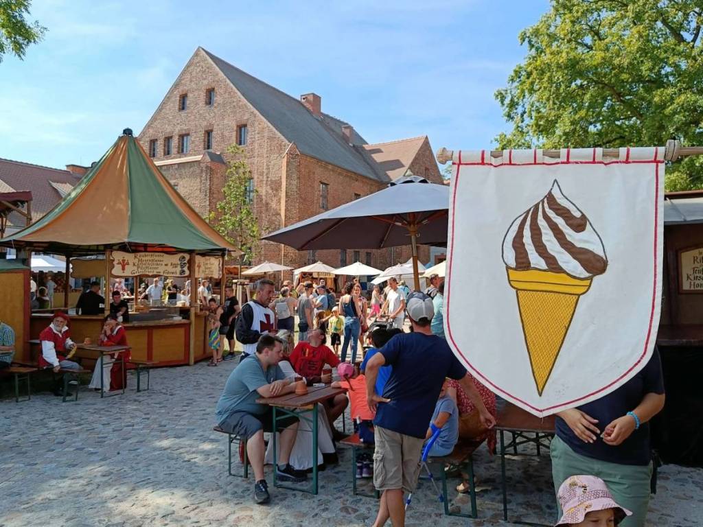 Lo spettacolo medievale al castello di Beeskow