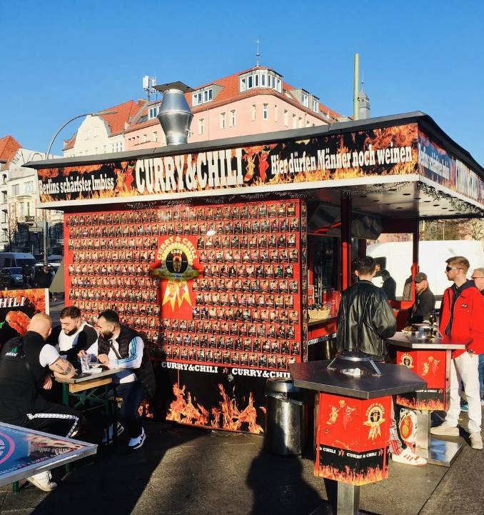 Il currywurst più piccante di Berlino.