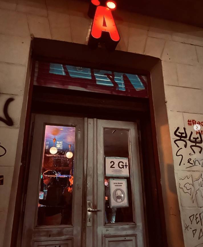 Le légendaire bar Ä à Neukölln 