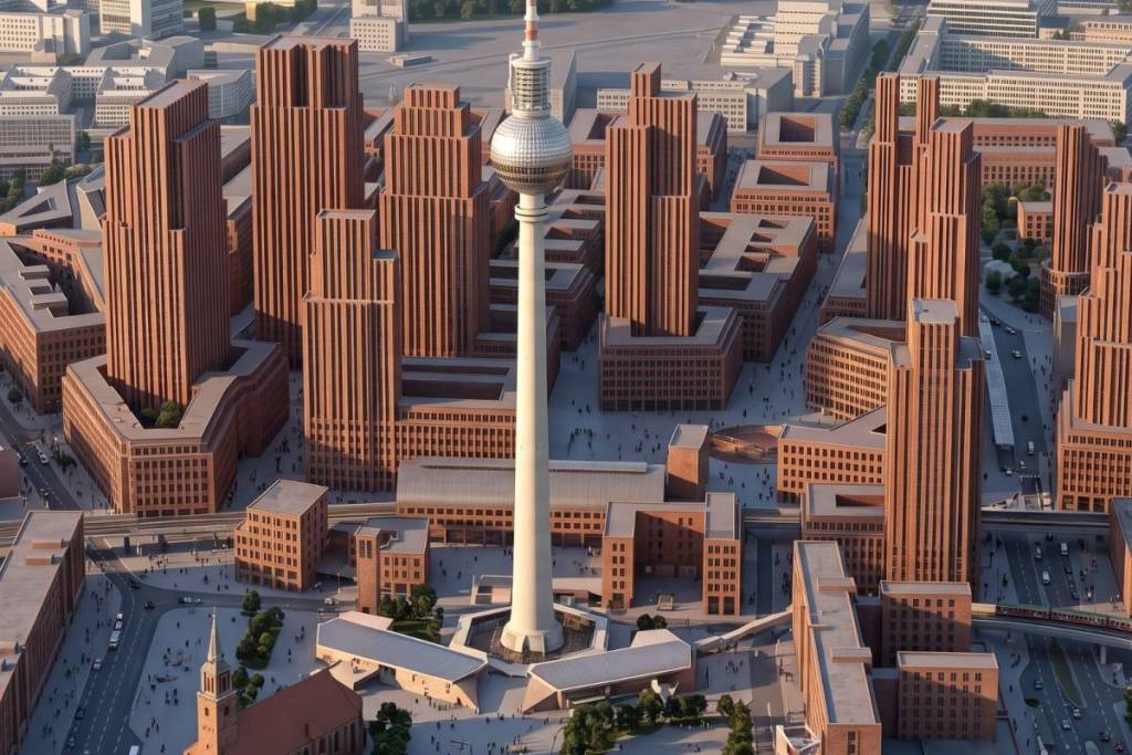 Alexanderplatz avrebbe potuto assomigliare a una piccola Manhattan.