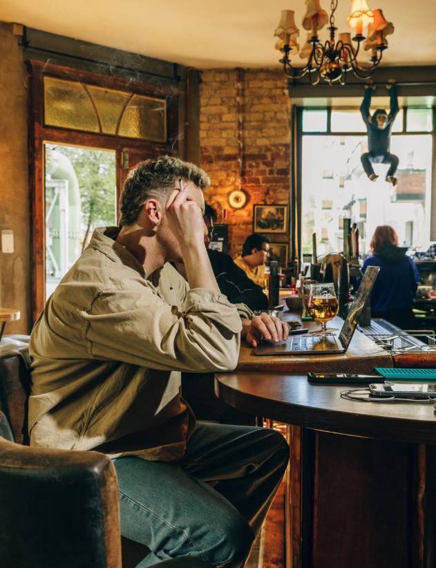 Le bar Blauer Affe 2 à Berlin