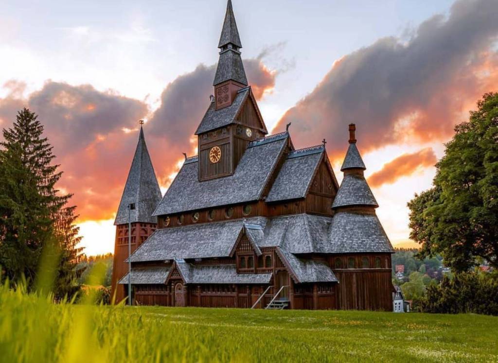 About 3 hours from Berlin, you'll find a church built entirely of