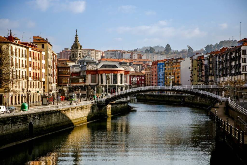 Die Altstadt von Bilbao