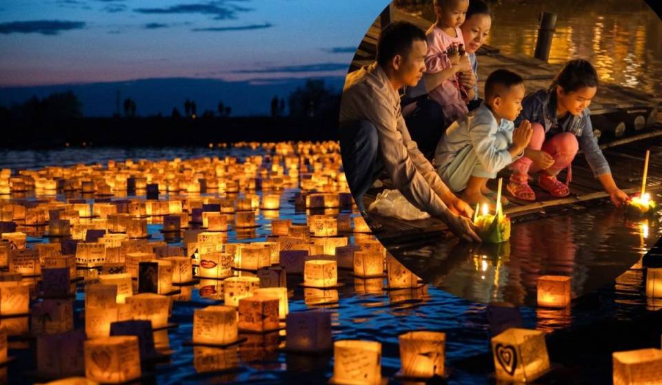 Dieses Wochenende erleuchteten Hunderte Wasserlaternen den romantischsten See Berlins bei einem Festival, das gerade zum besten Kulturfestival der USA gewählt wurde