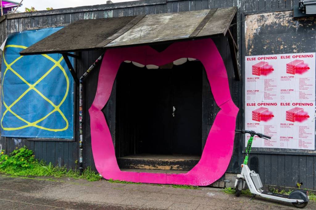 L'entrée de l'Open Air Club Else