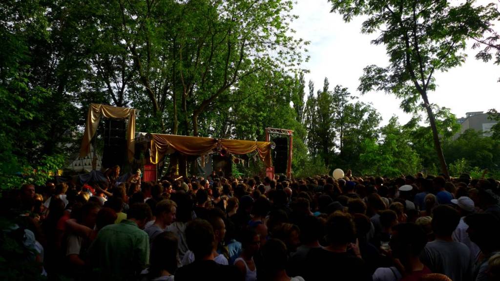 Soirées en plein air à la Wilde Renate à Berlin