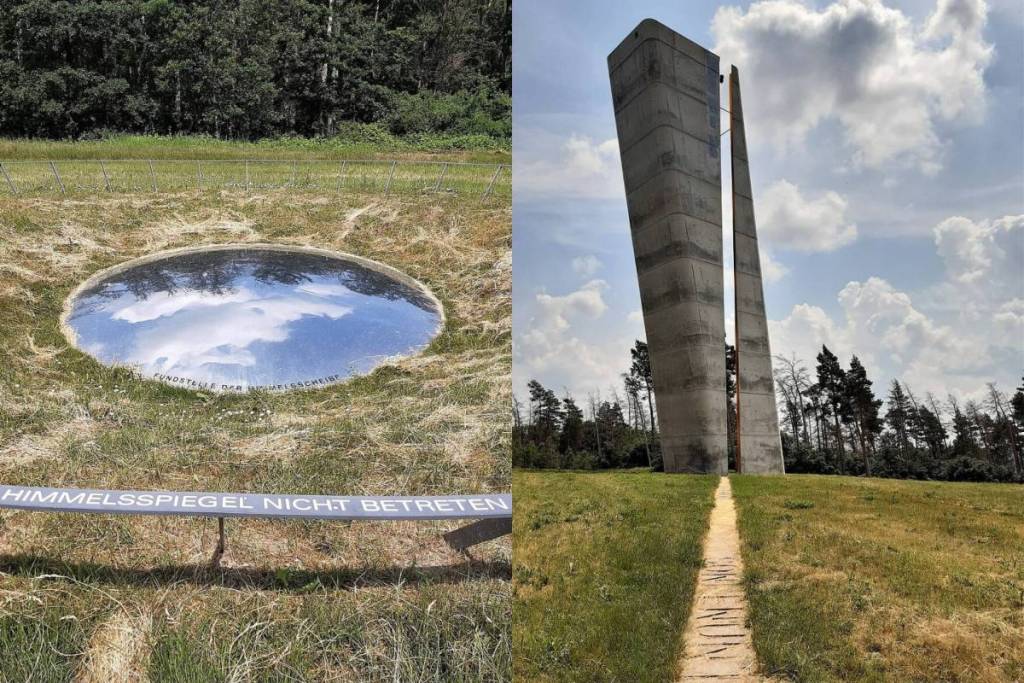 Mittelberg Observation Tower near Nebra and the Sky Mirror