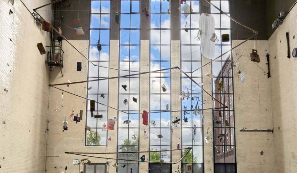 20 Minuten vom Alexanderplatz steht ein ehemaliger Brauereikomplex, der heute im 20 Meter hohen Kesselhaus und auf 1.600 m² Ausstellungsfläche zeitgenössische Kunst zeigt