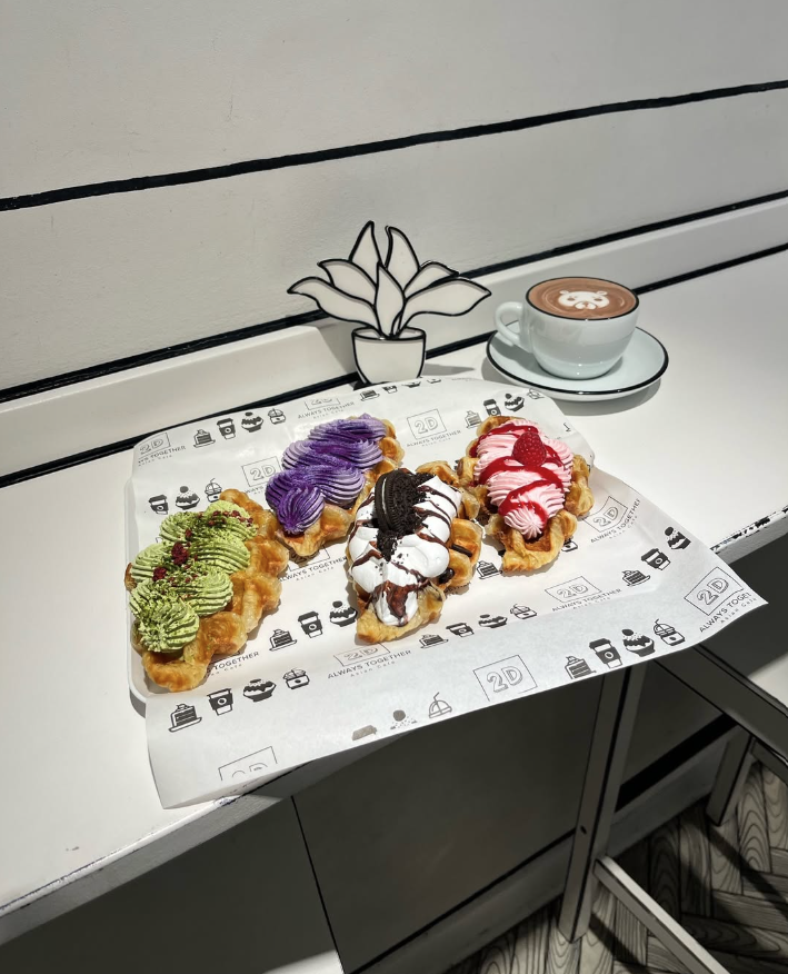 Delicious pastries at the 2D Café Always Together
