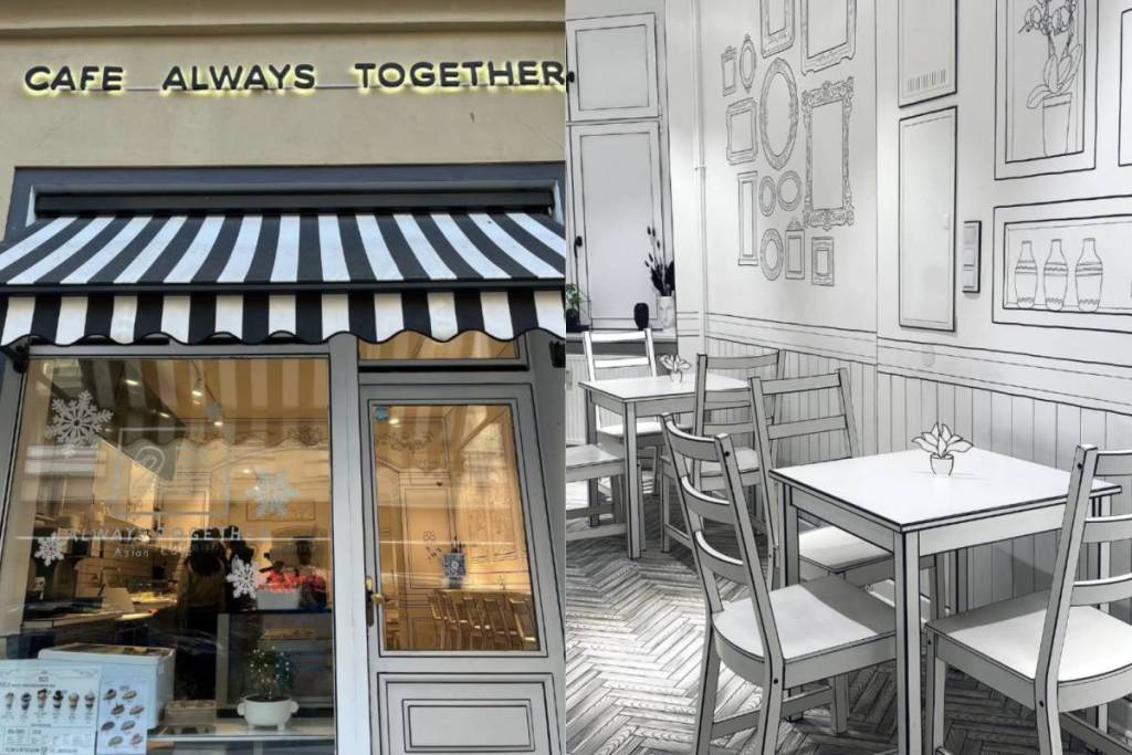 The 2D Café Always Together in Berlin