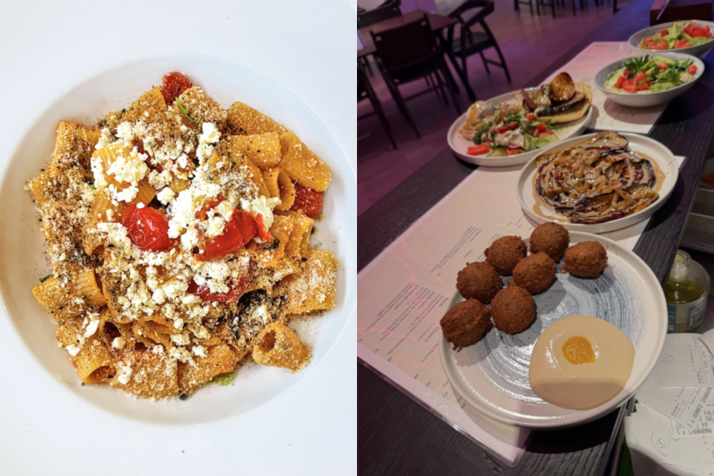 Fantastische Pasta und Hummus im Dufte Berlin