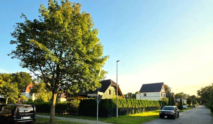 Este barrio berlinés, verde y tranquilo, ofrecerá a partir de octubre modernos pisos de dos habitaciones de 57 m² por solo 399 € de alquiler sin gastos incluidos.