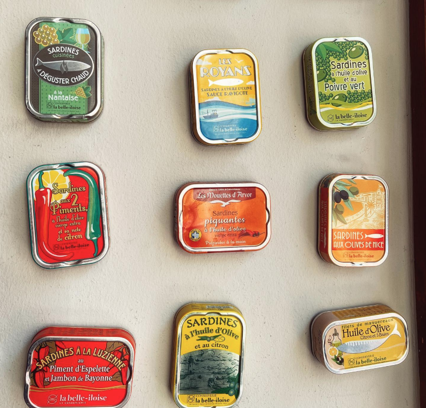 Une grande variété de sardines du Portugal et de France au Sardinen Bar à Schöneberg