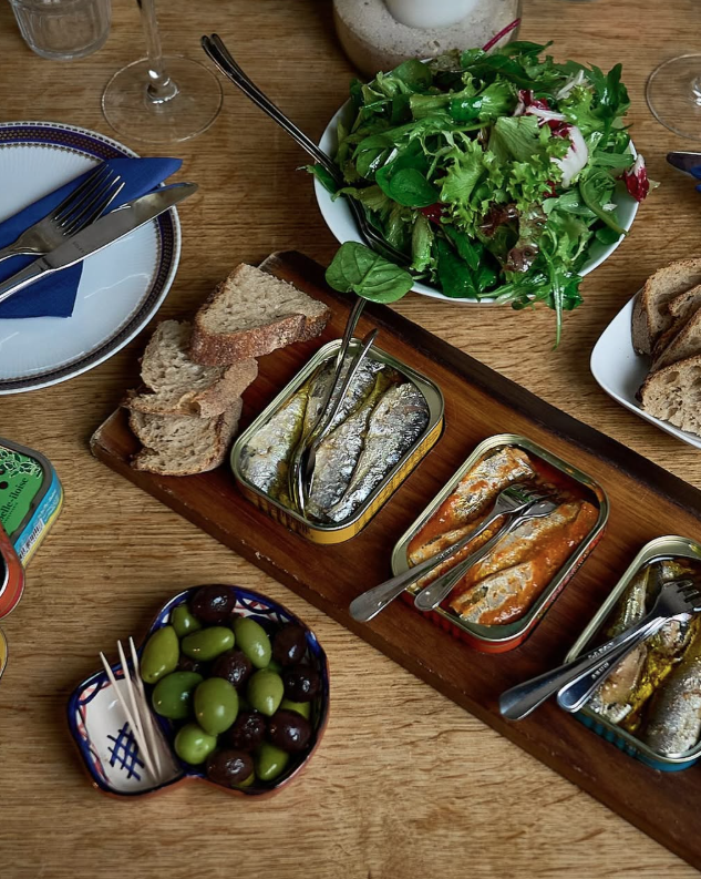 De délicieuses sardines de millésime au Sardinen Bar