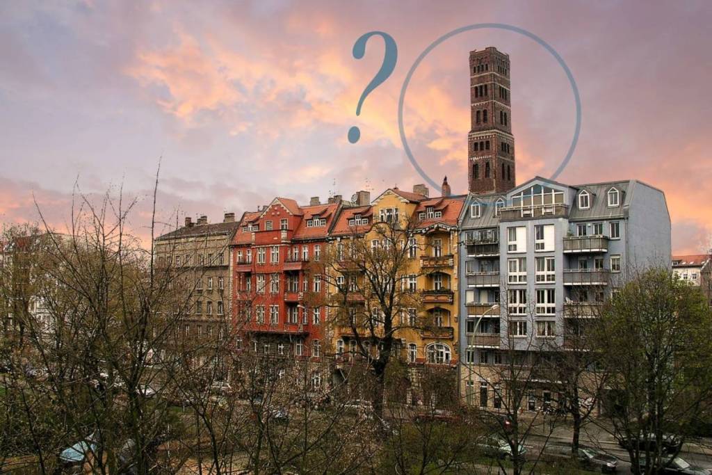 Der Schrotkugelturm in Berlin Lichtenberg