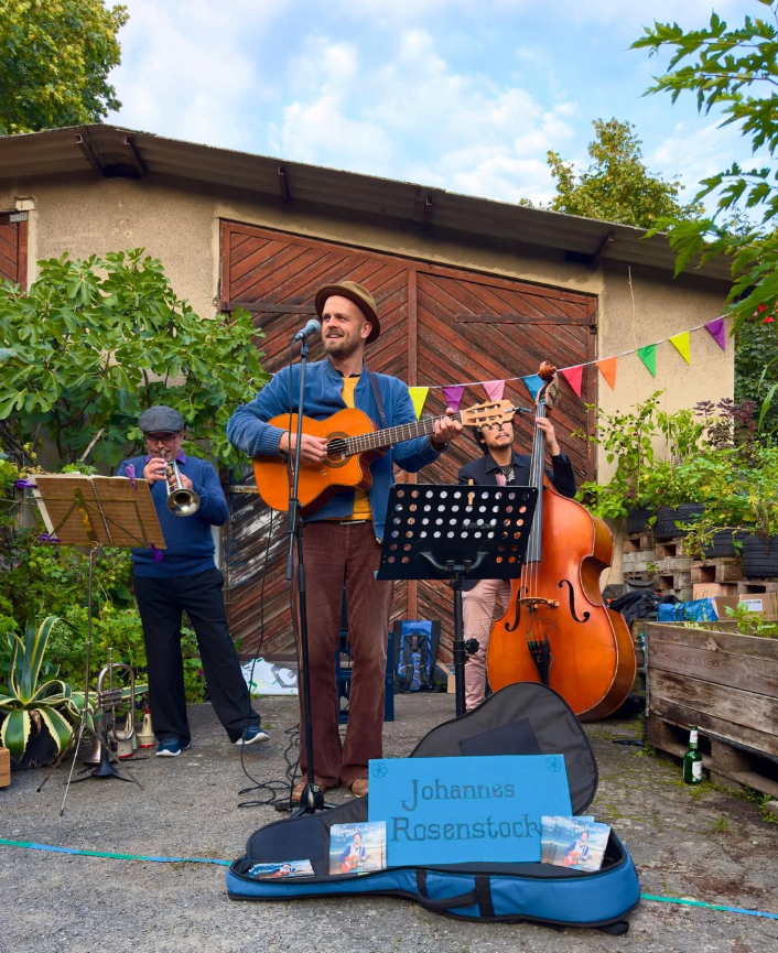 Johannes Rosenstock spielt ebenfalls auf dem Klangstraßen Festival in Reinickendorf
