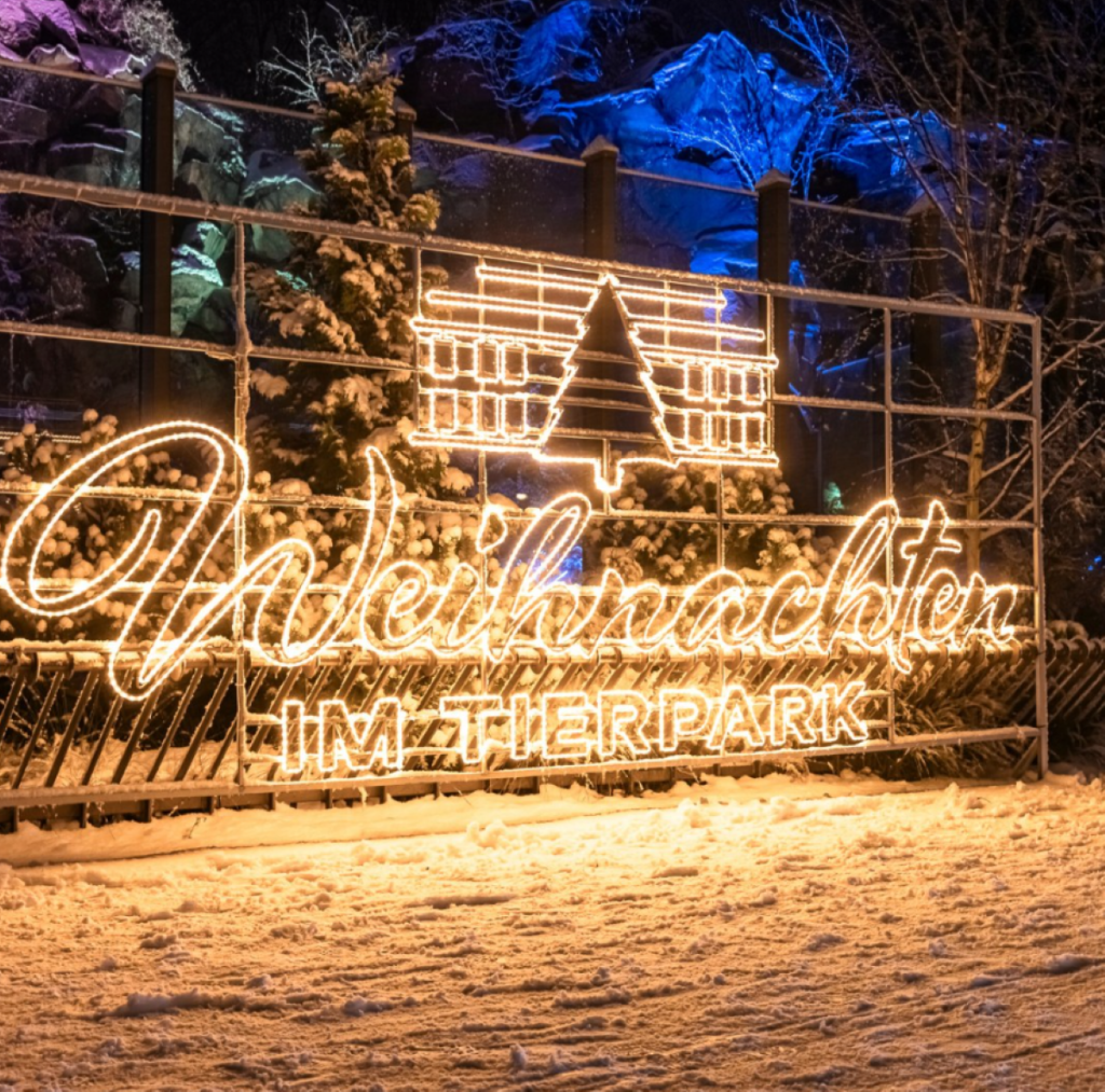 Weihnachten im Tierpark findet auch dieses Jahr wieder statt
