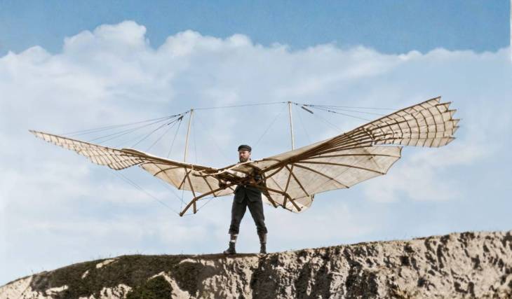 1896 starb dieser Berliner für seinen Traum vom Fliegen. Bis 2020 war Berlins wichtigster Flughafen nach ihm benannt.