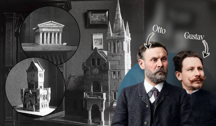 78 Jahre vor LEGO erfanden ausgerechnet Berliner Flugpioniere das Bauklotz-System. Später spielten Albert Einstein und Walter Gropius damit