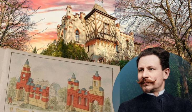 Vor 120 Jahren errichtete der Erfinder der Bauklötzchen über 30 Burgen in Berlin. 22 davon sind bis heute erhalten 