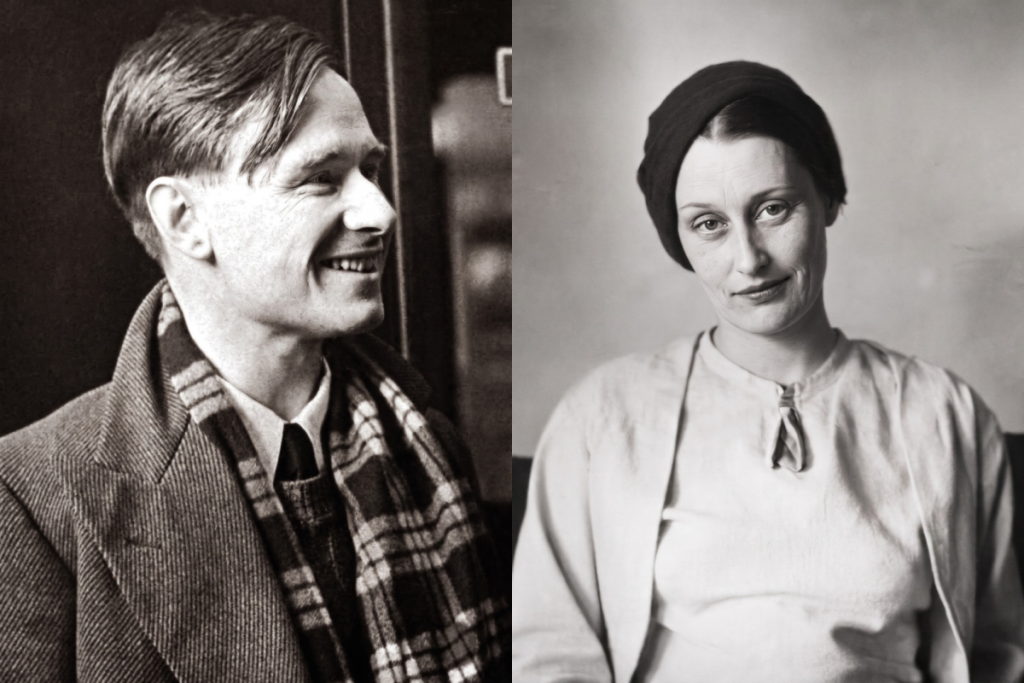 Christopher Isherwood und Jean Ross bildeten eine Wohngemeinschaft in der Nollendorferstraße 17
