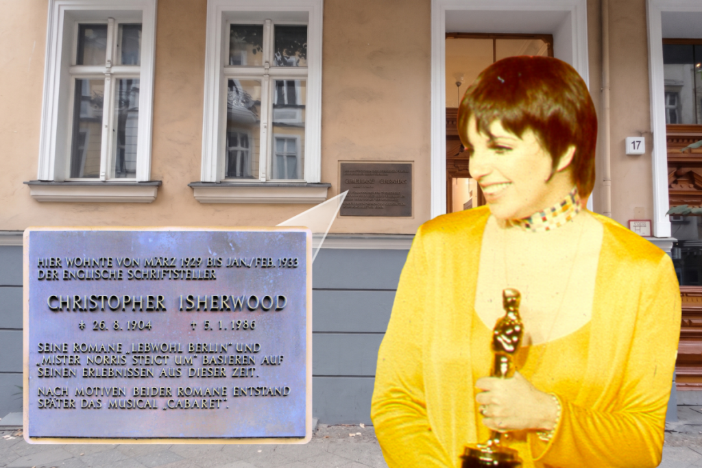Liza Minnelli besuchte 2009 die Nollendorferstr. 17