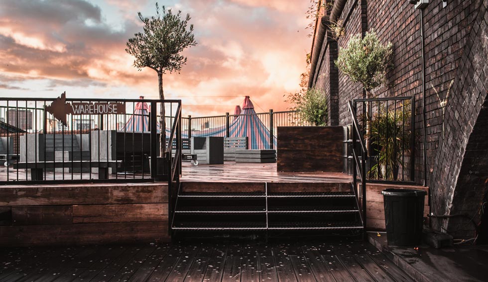 The Rooftop Garden in Digbeth