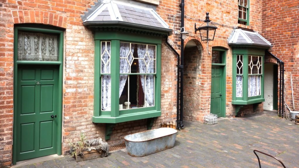The Birmingham Back-to-Backs are a block of Victorian dwellings which have been preserved and open to the public in the city centre. A National Trust site