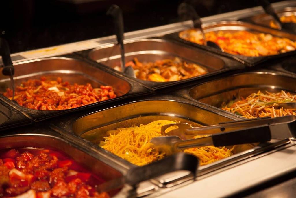 All you can eat buffet selection in Birmingham