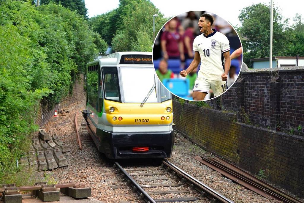 Stourbridge Junction train and Jude Bellingham