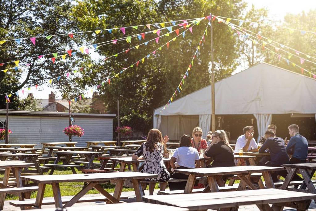 British Oak Pub Garden