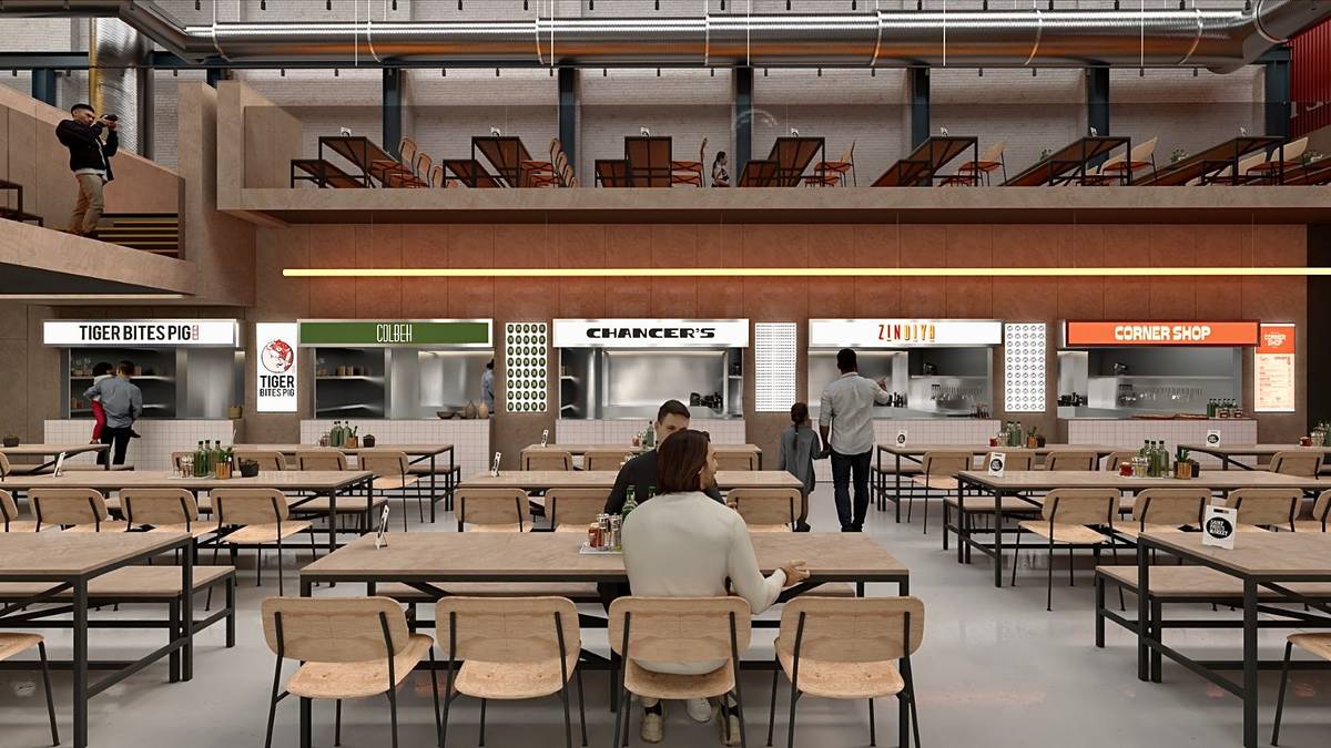 Saint Paul’s Market concept art