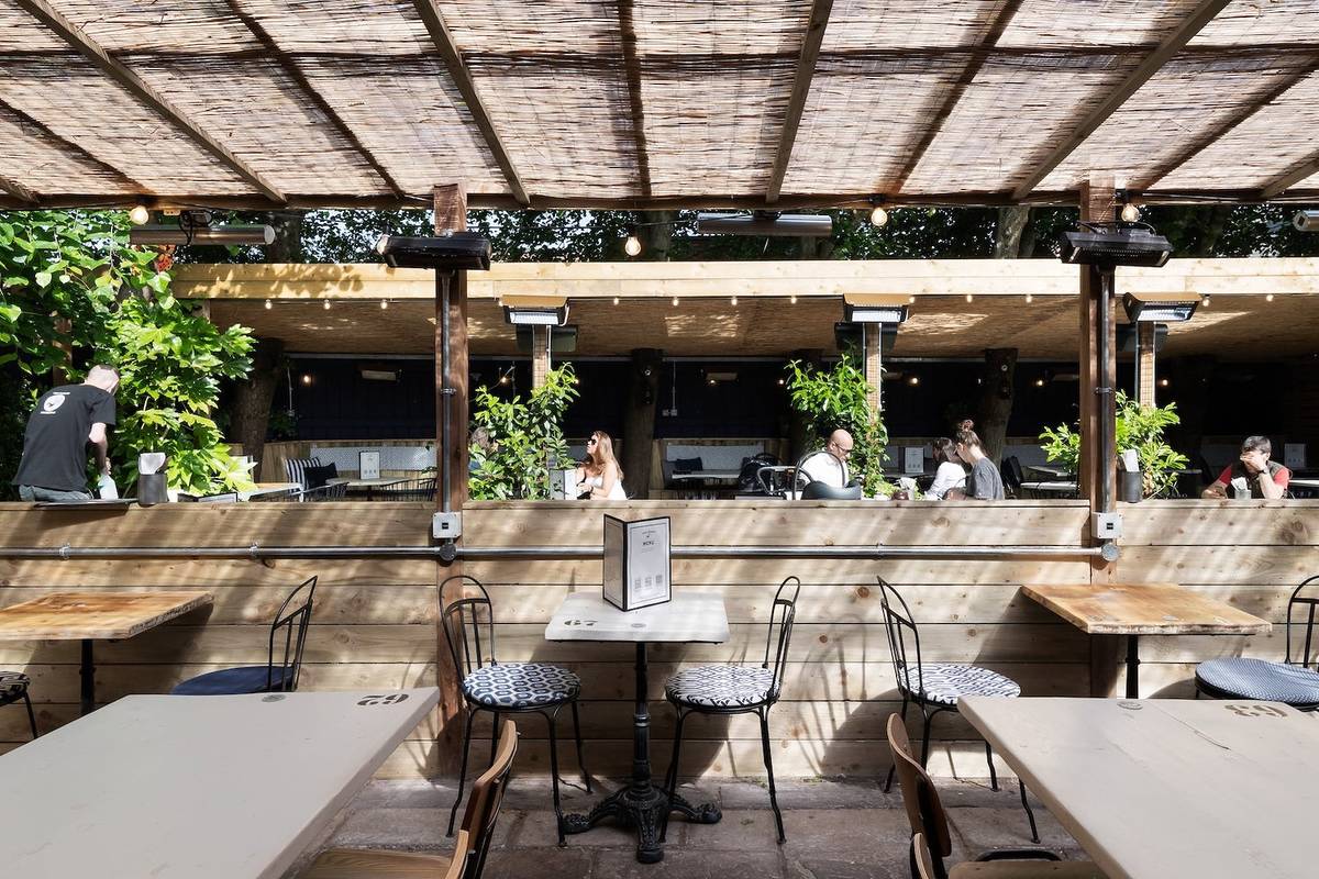 The Plough Beer Garden