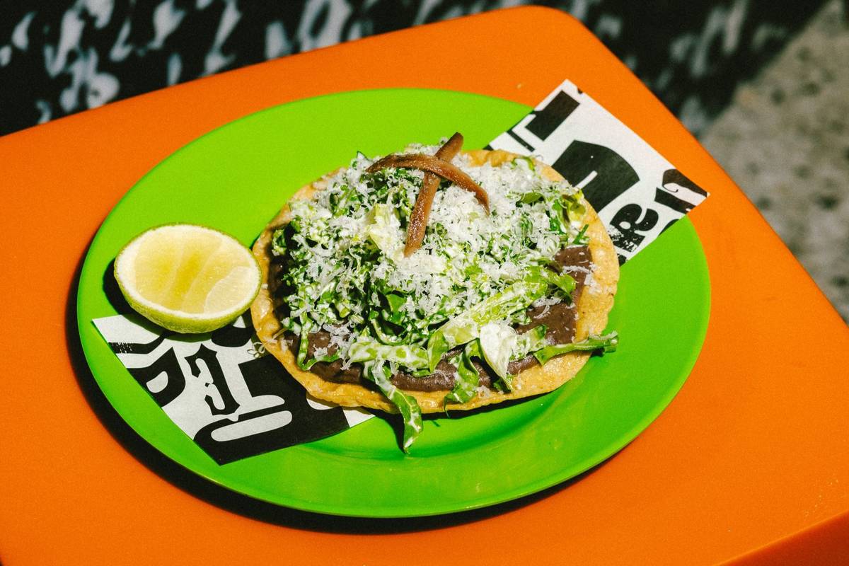 A taco from Perro