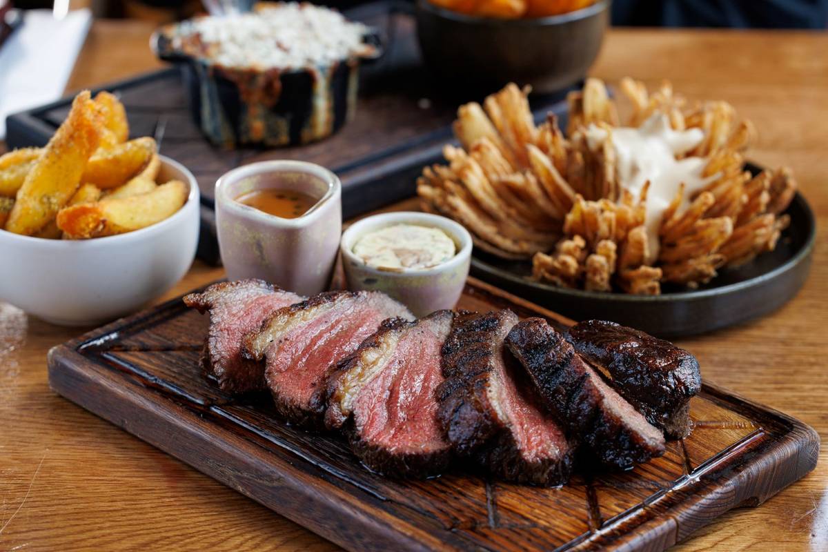 A steak from Cow & Sow