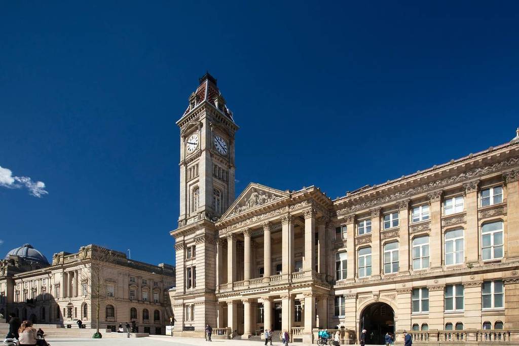 Birmingham Museum and Art Gallery viewed from Chamberlain Squar