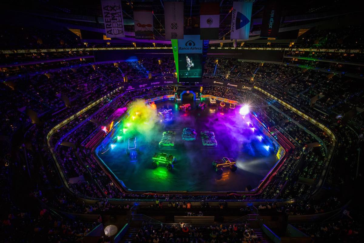 Hot wheels monster trucks arena