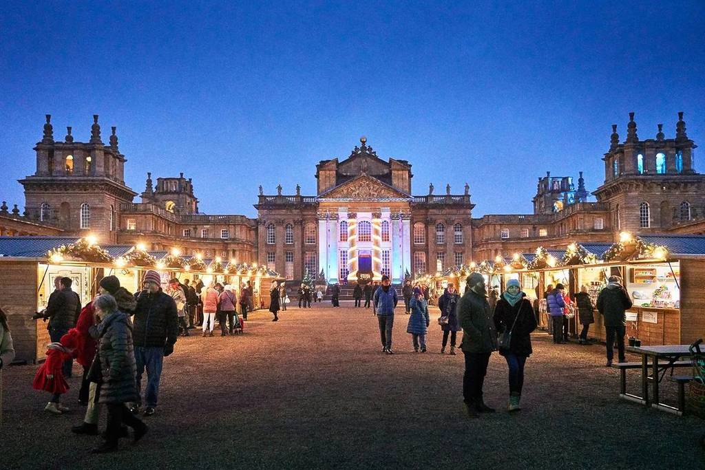 Christmas Market at Blenheim Palace
