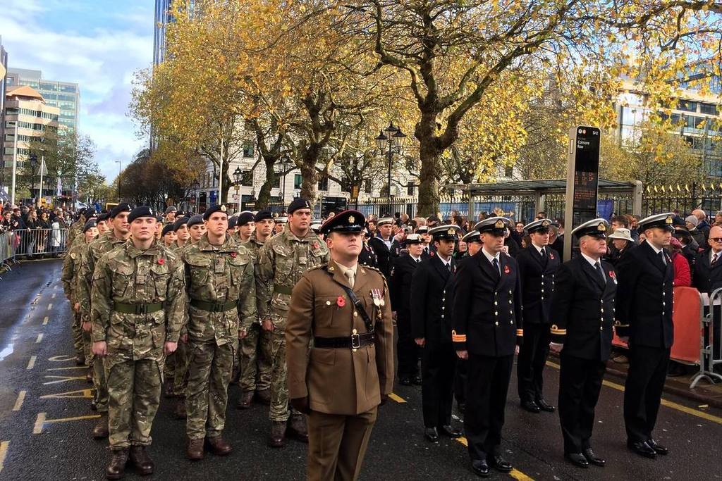 Birmingham Remembrance Service March