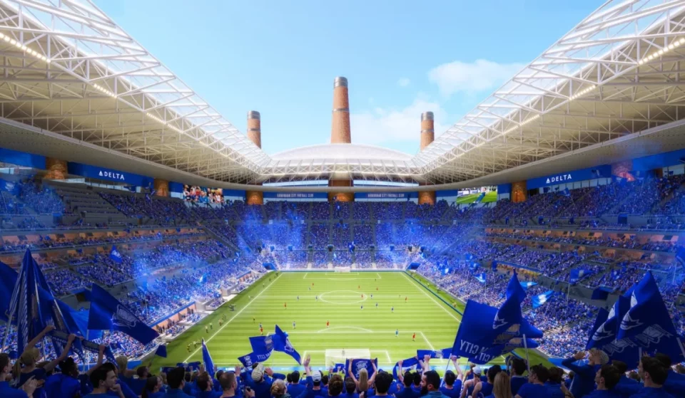 Birmingham City Has Unveiled Its New 62,000-Capacity Football Stadium – Due To Open In Time For The 2030-31 Season