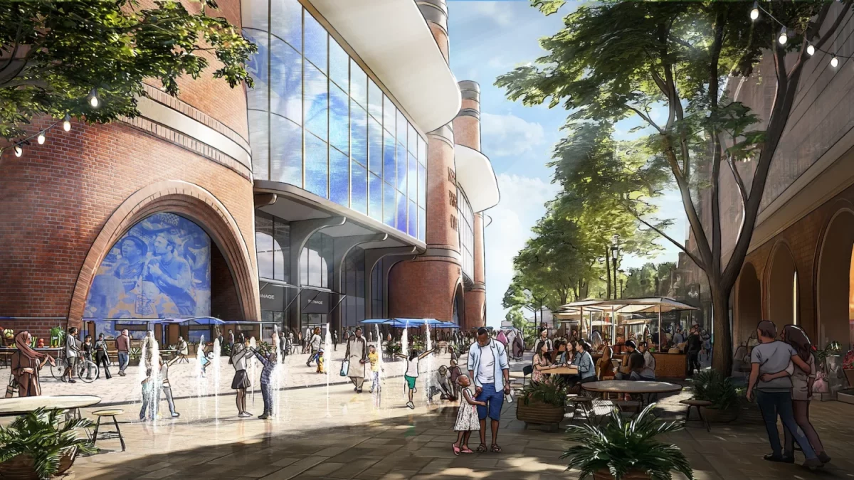 Socialising outside of the stadium